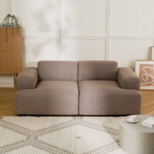 SOFA REGOLA 2 PLAZAS MARRON